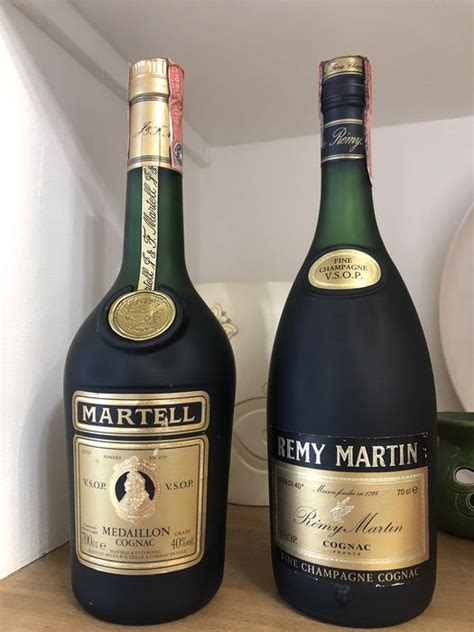 remy martin vs Martell size